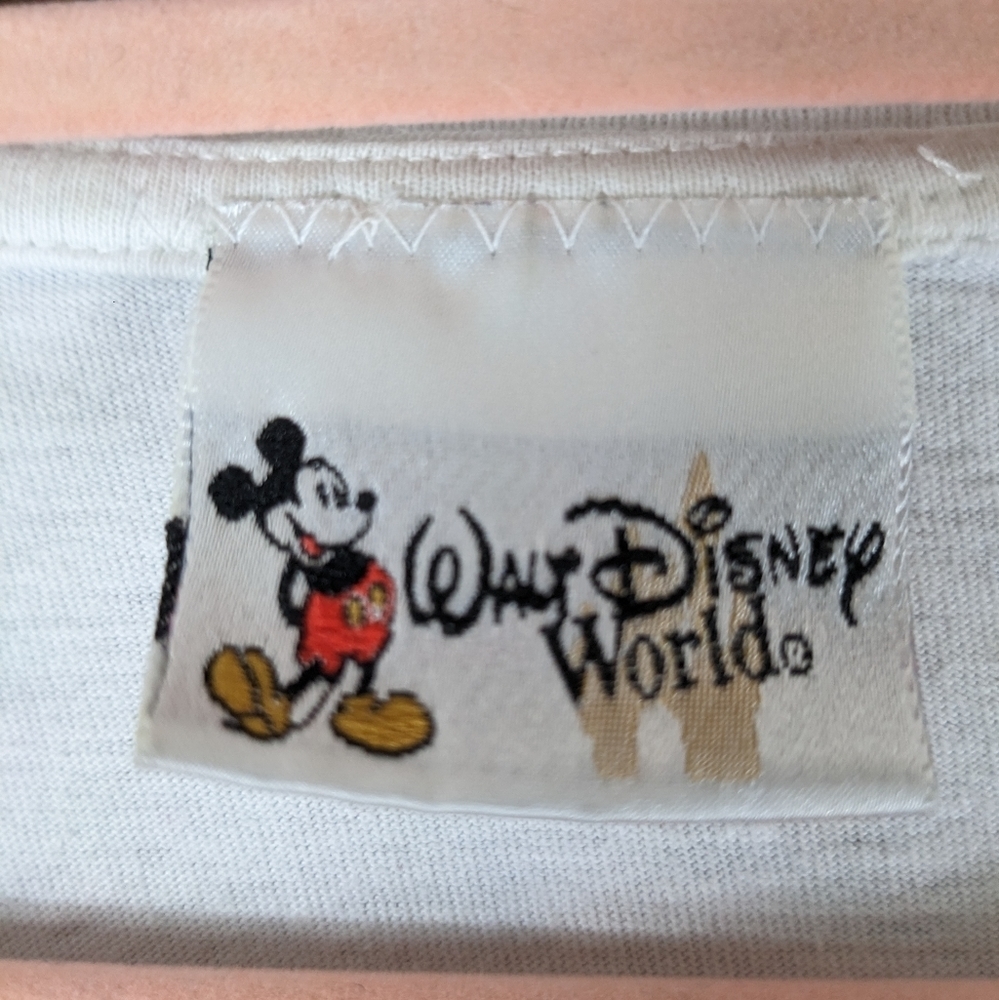 Vintage Walt Disney World Hotel Sleep Shirt OSFM Mickey Mouse - Picture 4 of 6